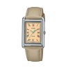 CASIO COLLECTION Mod. LADY TANK, LEATHER - CREAM LTP-B165L-5BVEF